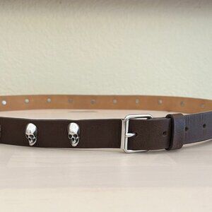 NEW Streets Ahead Skull Belt Made in USA